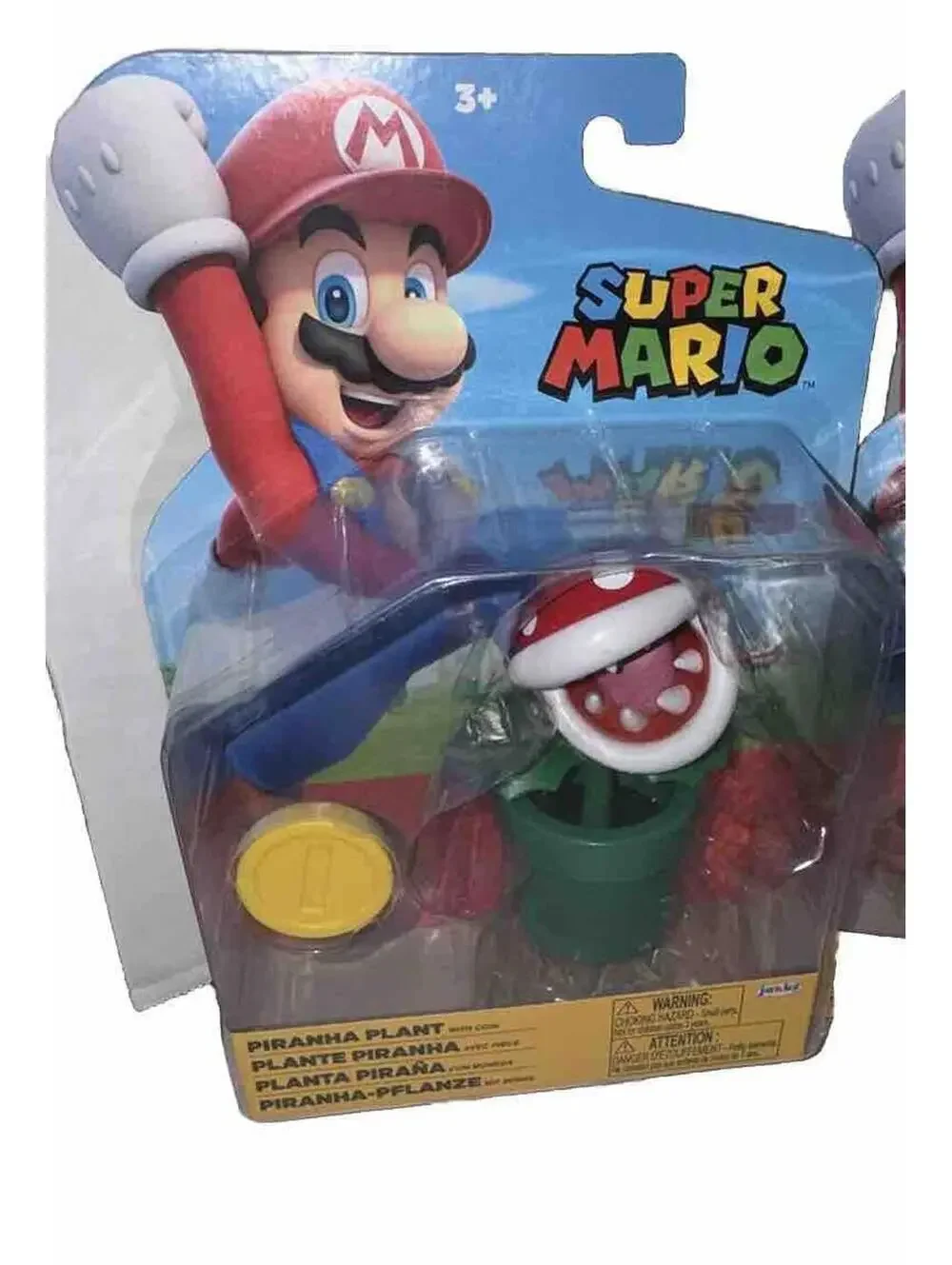 Mario Bros Magikoopa Paratroopa Mario Piranha Peach Action Figures Lot of 5 Set